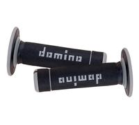 Domino Coppia Manopole Domino enduro universale grigio/nero 120mm