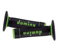 Domino Coppia Manopole Domino enduro universale verde/nero 120mm