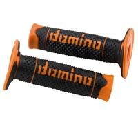 Domino Coppia Manopole Domino Offroad universale arancio/nero 120mm