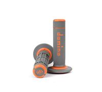 DOMINO Coppia MANOPOLE Grigio/Arancio off Road