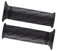 Domino Coppia Manopole Suzuki Style universali nere 124mm