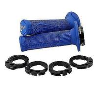 Domino D100 Blu Lock On Locking MX Grips Per Yamaha YZ 250F YZ250F YZ450F 450F