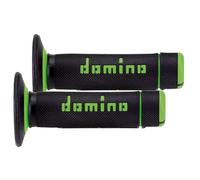 DOMINO Domino Manopole Cross 118mm Nero/Verde
