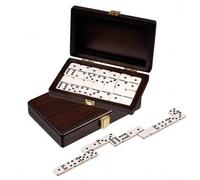 Domino - Doppio 6 - Aspetto Noce - 28 Pedine