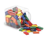 Domino Doublesix di Learning Resources nel secchio