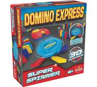 Domino Express Super Spinner - Gioco di costruzione a partire da 6 anni - Corse di Domino - Diventa il Re della Cascata - Gioca da Solo, in Famiglia o Tra Amici - 1 Giocatore e altro