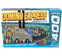 DOMINO EXPRESS - Track Creator + 400 Dominos - Gioco di costruzione per 1 giocatore e +- Effetti Speciali - Cascate Abbottonate - Gioco Domino per bambini dai 6 anni - Crea il tuo viaggio