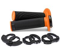 Manopole Domino D200 Nero-Arancio Moto Motor Ricambi Ciclomotore Accessori