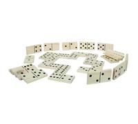 Domino in Legno da Pavimento 15x7,5 cm - 28 Tessere Educative per Bambini