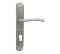 Domino Maniglia Fly Economy M9 nickel Cilindro Profilato PZ 72