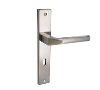 domino Maniglia per porta 72 manopole BB-Buntbart Set maniglia lunga per porta della camera, porta dell'ufficio, della cantina e della porta interna, accessori per porta in alluminio nichel CONO M9
