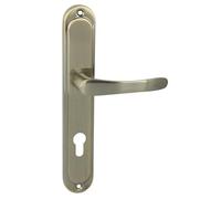 Domino Maniglia per porta Nova M3 Bronzo Pz cilindro profilo 72