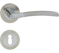 Domino Maniglia Presto della R M6M9 Chrome Nickel BB Buntbart [Warded], Pomello Maniglie Porte
