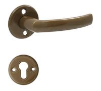Domino Maniglia Pro R M3 Ottone PZ PROFILO Cilindro [Cilindro a Profilo]