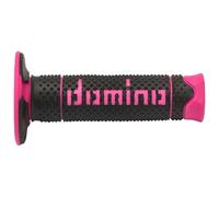 Manopole Domino Full Grip A260 Colore Nero/Giallo Fluorescente Per Moto Ricambi