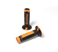 DOMINO Manopole off-road A260-Nero arancione Universale