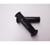 DOMINO Manopole Racing forate Bicolore NERO-GRIGIO XM2 Double Super Soft