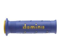 MANOPOLE DOMINO A250 MOTO SCOOTER STRADALI Blu Giallo ON ROAD RACING Forate