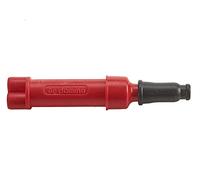 Domino sdoppiatore colore rosso diametro 6,8 corsa 41 mm per cavo gas moto e scoter. Ricambio comando gas.