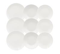 Domino- Set 18 Piatti "LA ROUTINE" - Porcellana