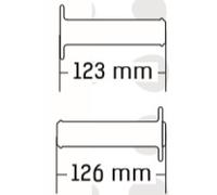 DOMINO Set impugnature di prova 123/126 MM 6280.82.52