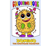 Domino - The Emotions Monster: Colouring Book
