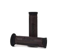 Manopole Domino Turismo Marrone- Nero Aperti D 22 MM L 120 MM Moto Motore