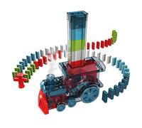 Domino train elettrico con 200 tessere e effetto fumo
