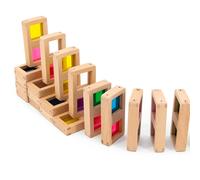 Domino Traslucido in Legno - 28 Tessere