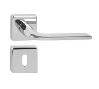 DOMINO VitTORIA-QR M6 BB-Buntbart - Maniglia per porta, set con rosette