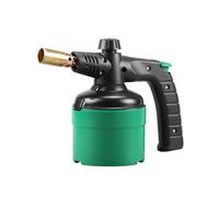 DOMINOX Lampada di saldatura multiuso con Piezo, 1200°C fiamma ossidrica portatile, cannello per saldatura, bombola di gas da 190g come combustibile (Escluse le bombole del gas)