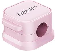 DOMIRA 10 clip magnetiche portacavi - organizer per cavi da scrivania e caricabatterie - Clip magnetica per la gestione dei fili - 6 colori - clip autoadesiva per organizer cavi da scrivania (rosa)