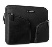 DOMISO 14 pollici, custodia impermeabile per computer portatile da 14 pollici, Acer Aspire 1 Swift 3/14", HP Stream 14 Pavilion 14/14", Lenovo IdeaPad/Asus/Toshiba/MSI, nero