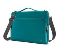 DOMISO 15,6 pollici, impermeabile, resistente agli urti, per notebook da 15,6", HP 15/ThinkPad E575/Lenovo IdeaPad S510/Dell Alienware 15/Dell XPS 15, turchese