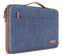 Domiso 33 cm tela Sleeve per laptop notebook doppia cerniera custodia da trasporto borsa per 33 cm MacBook Pro Retina Display/MacBook Pro da 33 cm, blu