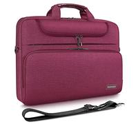 DOMISO Borsa per PC da 10,1-10,5 Pollici, Messenger Resistente all'Acqua con Tracolla, Compatibile con 9.7" Samsung Galaxy Tab / 9.7" iPad Pro / 10.1" Lenovo Tab/Asus/Acer, Borgogna