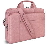 DOMISO Borsa Porta PC 17,3 Pollici Borsa Lavoro Ufficio Donna Uomo con Tracolla Computer Bag,per 17,3 Pollici dell Lenovo HP AUUS Acer Laptop,Adatto per Viaggi di Lavoro,Scuola,Lavoro,Rosa