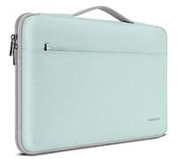 DOMISO Custodia PC Computer Portatile 13 Pollici,Borsa per MacBook Air 13 M4 M3 M2 2025,13 Pollici MacBook Pro M2,ipad Pro 12.9 Pollici,Porta Cover Laptop Case Sleeve,Con Manico Retrattile,Verde menta