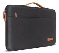 DOMISO Custodia PC Computer Portatile 14 Pollici,Borsa per MacBook Air 15 M4 M3 M2,MacBook Pro,14 Pollici Dell Acer Lenovo HP Asus Notebook,Porta Cover Laptop Case Sleeve,Con Manico Retrattile,Nero