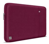 DOMISO Custodia PC Computer Portatile 14 Pollici,Borsa per MacBook Air 15 M4 M3 M2,MacBook Pro,14 Pollici Dell Acer Lenovo HP Asus Notebook,Porta Cover Laptop Case Sleeve,Vino Rosso