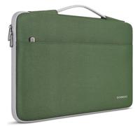 DOMISO Custodia PC Computer Portatile 15.6 pollici,Borsa per 16 Pollici MacBook Pro M4 M3 M2 Pro/Max,15,6 Pollici Acer HP Dell Asus Notebook,Porta Cover Laptop Case Sleeve,Con Manico,Verde Avocado