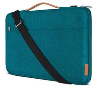 DOMISO Custodia PC Portatile 15,6 Pollici,Borsa Custodia per 16 Pollici MacBook PRO M4/M3/M2/M1 PRO/Max A3403 A3186 A2991 A2780,dell XPS 16,15,6 Pollici Acer HP ASUS Laptop con Spallacci,Turchese