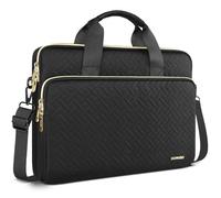 DOMISO Custodia PC Portatile 17,3 Pollici,Borsa Custodia per Lenovo HP dell Acer ASUS Samsung 17,3 Pollici Laptop con Spallacci，Nero