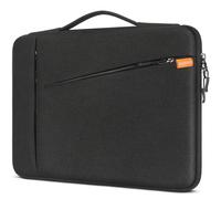 DOMISO Custodia PC Portatile Sleeve 14 Pollici,Impermeabile Moda Laptop Borsa Porta PC Computer Con Maniglia Compatibile con 14 Pollici Notebook MacBook HP ASUS Dell Microsoft，Nero