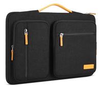 DOMISO Custodia per computer portatile da 13,3 pollici, per Lenovo HP Dell Acer Asus, Notebook Chromebook, 14 pollici, Mac Book, impermeabile, per computer portatile, colore nero
