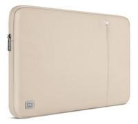 DOMISO Custodia per computer portatile da 14 pollici, compatibile con Mac Book Air M4/A3241 M3/A3114 M2/A2941, impermeabile, colore beige