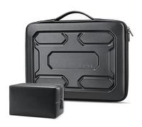 DOMISO Custodia per laptop da 17 pollici con custodia antiurto per computer portatile impermeabile EVA custodia protettiva per HP Envy 17/MSI GS73VR Stealth Pro/LG Gram 17"/ROG Strix GL702VS, nero