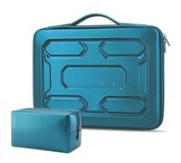 DOMISO Custodia protettiva per laptop da 17,3 pollici, con borsa per accessori, antiurto, impermeabile, in EVA, per ZBook Fury 17,3" G8/MSI GS73VR Stealth Pro/HP Envy 17/LG Gram 17"/ROG Strix GL702VS,