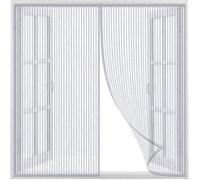 Domiss Zanzariera Magnetica Finestra 200x230cm, Zanzariera Magneti Rete Anti Zanzare, Pugno Libero Facile Montaggio per Porte d'Ingresso,Porte, Cortili