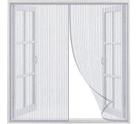 Domiss Zanzariera Magnetica Porta Finestra 170x200cm, Tenda zanzariera Finestra, Facile da Montare per Finestre A Battenti
